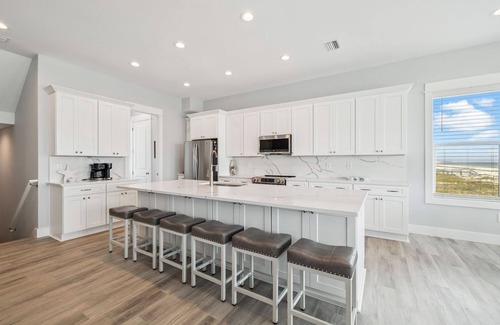 Port St. Joe House | Gulf Front Home! Private Pool! Direct Beach Access! Elevator! Grill!
