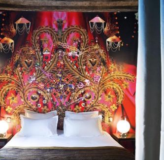 3rd Arrondissement Hotel | Hôtel du Petit Moulin, Haute Couture hotel by Lacroix