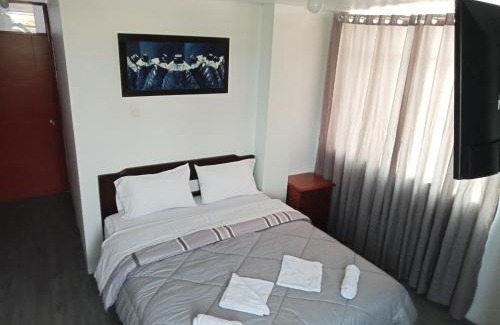 Callao Apartment | Habitación cama QUEEN