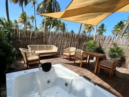 Tierra Bomba Island Hotel | habitación con jacuzzi Palmarito Beach isla de punta arena