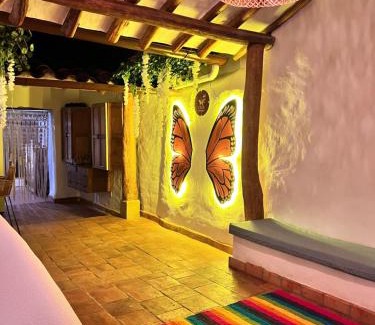 Barichara Bed & Breakfast | Habitación doble Monarca 2 ó 3 camas