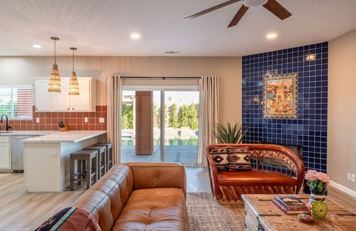 Indio House | Hacienda San Miguel | Resort Style Pool W/Sunken Outdoor Kitchen