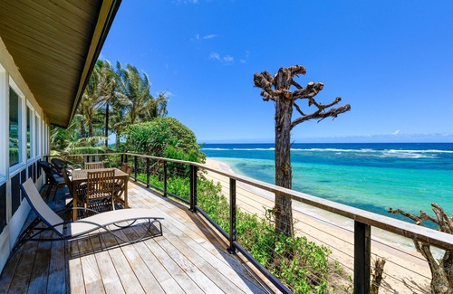 Wainiha House | Haena Beachfront With Stunning Panoramic Ocean Views TVNC # 5134