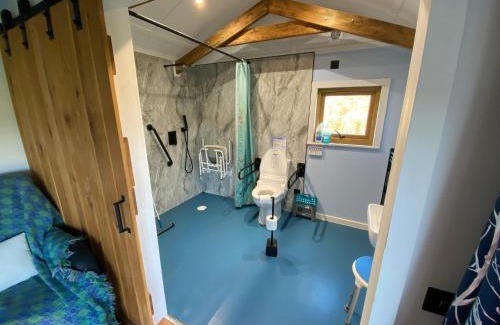 Machynlleth Apartment | Hafan y Mynydd - Mobility adapted double shepherd hut