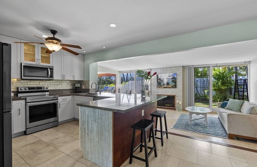 Kailua House | Hale Aloha: Luxe Waterfront Home, Island Vibe, Private Pool, Near Kailua Beach