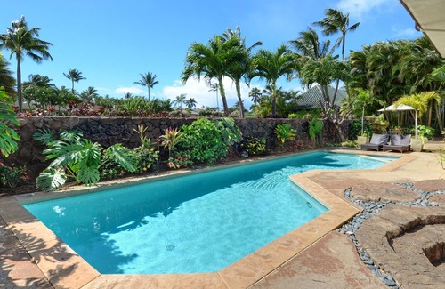 Bayview House | Hale Maluhia at Poipu Kai By Parrish Kauai - luxury home w/private pool courtya