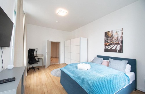 Halle Apartment | Halle - Zentral - Terrasse - Weber Grill