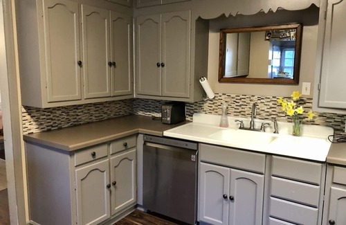 Fish Creek Cottage | Hallmark Movies watch out! Charming Stone Cottage in Fish Creek