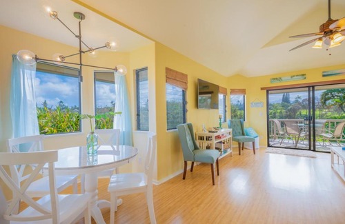 Princeville Villa | Hanalei Bay Villa Cottage 2Br 2Ba with Mountain Views HBV24