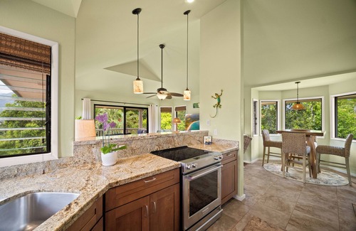 Princeville Villa | Hanalei Bay Villas #2, Beautiful Free-standing Hawaii Villa, walk to beach