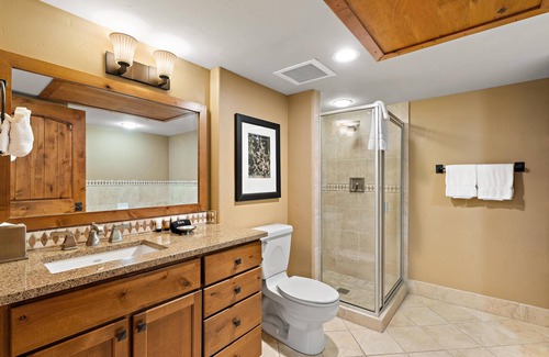 Tamarack Apartment | Happy Trails Captivating Lodge King Studio Condo |Jet Tub and Fireplace