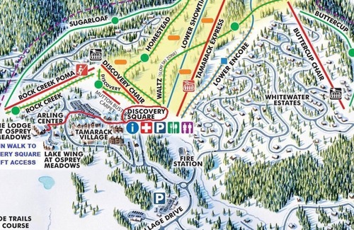 Tamarack Apartment | Happy Trails Mountain Studio | Fitness Center | Large Steam Rooms