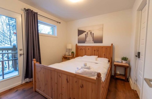 Sainte-Emelie-de-L'Energie Ski Chalet | Harfang | SPA Privé | Sérénité au bord du lac