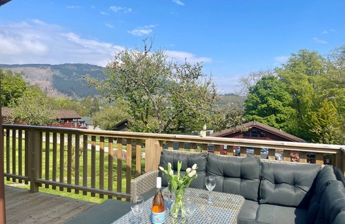 Kilmun Ski Chalet | Harris's Cabin, beautiful views and location