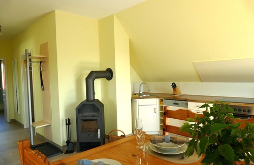 Ostseebad Baabe Apartment | Haus am Deich- Feriendomizil mit Balkon - Feriendomizil mit Balkon