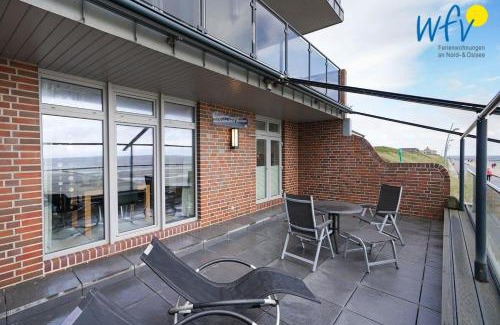Borkum Apartment | Haus Wilhelmshöhe Ferienwohnung Meeresblick