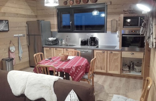 Lamoura Ski Chalet | Haut jura semi-detached chalet in lamoura at the foot of the cross-country ski trails