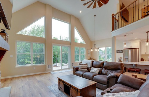 Sybertsville House | Hazle Township Vacation Rental w/ Patio, Fire Pit!