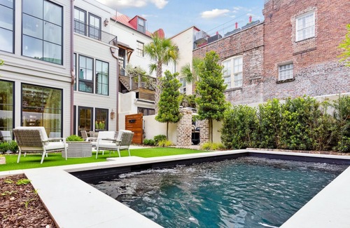 Charleston Historic District House | Heart of Downtown with Private Pool