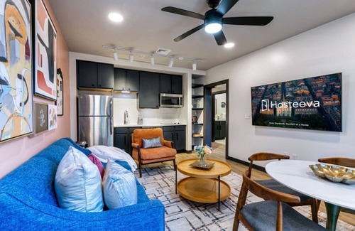 Central Business District Hotel | Heart of NOLA 2BR Bliss Condo with 2 Balconies