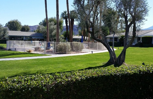 Sunrise Villas Condo | Heart Of Palm Springs, spacious, comfortable and beautifully landscaped.