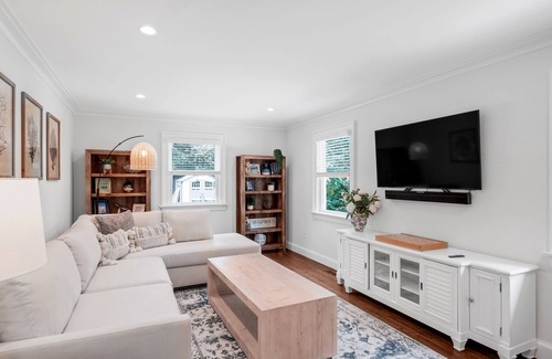 Hampton Bays House | Heated pool and bunk room!