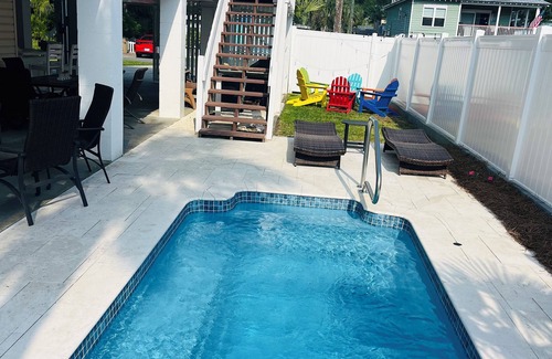 Tybee Island House | Heated pool at the Heart of Tybee. Walk or bike everywhere 8 bikes for guest.
