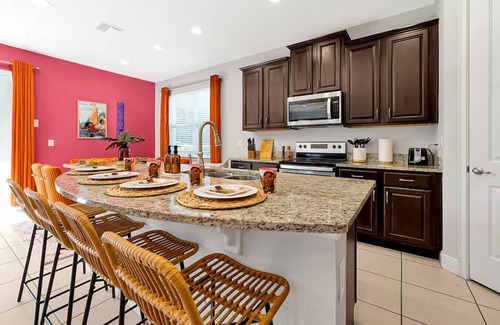 West Kissimmee House | Heated Pool/Hot Tub Game Room Outdoor Theater