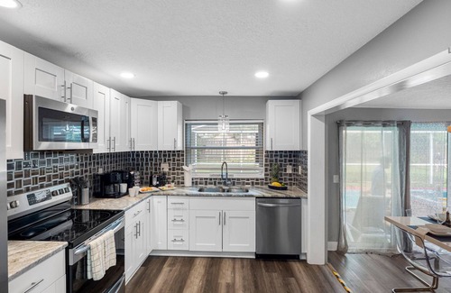Seminole House | Heated Pool House Only 5 Minutes to Gulf Beaches!