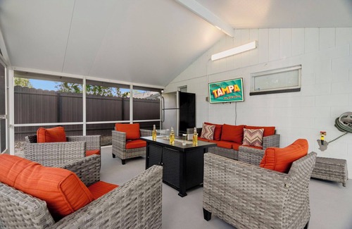 Tampa House | Heated Pool- Outdoor oasis! NEW GAME ROOM! +Grill! 4BR/3BA