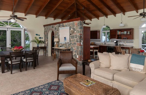Maho Bay Quarter Villa | Heated Pool & Solar Back-Up! Family-Friendly Home Moments to Maho Beach!