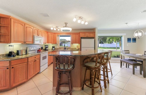 Cocoa Beach House | Heated Pool - Tiki Hut - Game Room - Walk to Beach