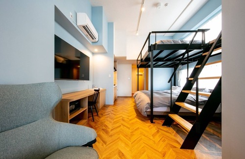 Chuo-ku Hotel | Helsinki Scandinavian Modern B Standard plan with/Sapporo Hokkaidō