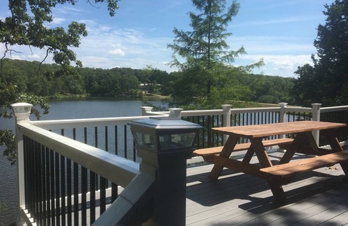 Mount Sterling House | Hermann Lake House offering you a serene, peaceful and exclusive get away.