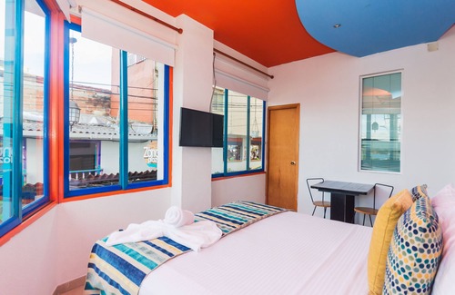 Guatape Hotel | Hermosa Habitación Suite Doble En Guatape