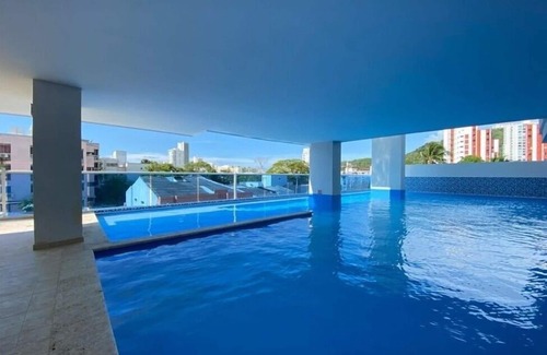 Manga Apartment | Hermoso Apartamento con Piscina a 5 Minutos del Centro Historico