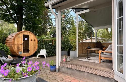 Voorthuizen Ski Chalet | Het Verwende Nest met privé hottub & Barrel sauna