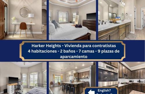 Killeen House | HH 7BD Home Family Group Friendly Parking for 9 - Professionally Managed By Stay Albatross