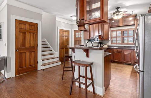 Asheville House | Hidden Creek Lodge: Upscale Retreat on Doorstep of Dwtn AVL with Hot Tub!