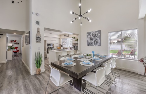 Spring Valley House | Hidden Gem in the Desert -Gym/Pool/Spa/Games-4BR