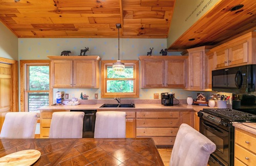 Lenoir Cabin | Hidden Hideaway - views, privacy, dogs welcome, hot tub