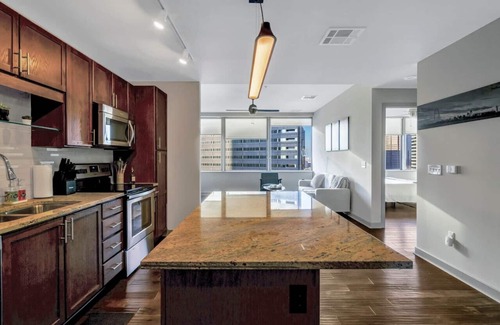 Downtown Dallas Apartment | High-Rise 30th Flr Modern Apt, DT Dallas
