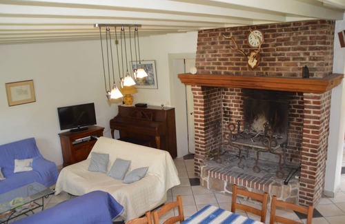 Saint-Riquier-es-Plains Cottage | High standing and quiet country house. Large fireplace, only 6km from the coast.