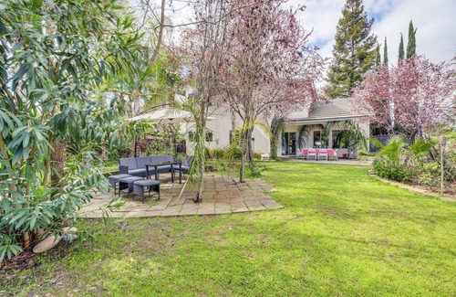 Raisin House | Hike, Swim & Explore: Retreat w/Yard in Fresno