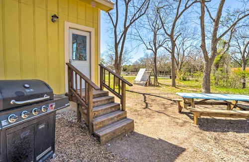 Blanco House | 'Hill Country Bunk Retreat' w/ Farm Animals!