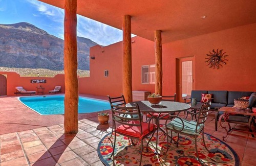 Hurricane House | Hills of Zion Pueblo House w/ Private Pool