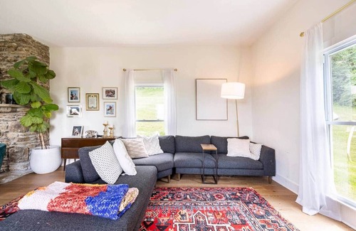 Dickerson Road House | Hilltop Colonial with views, hot tub & pool