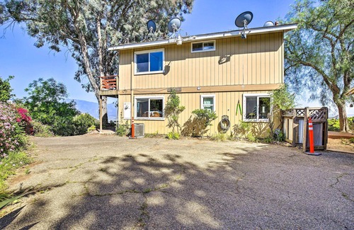 Rainbow CDP House | Hilltop Home in Wine Country w/Hot Tub & Views!