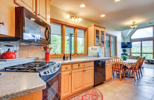 Dahlonega House | Hilltop Home w/Panoramic Forest & Mountain Views!