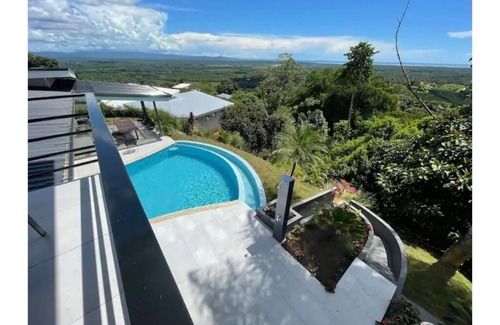 Ciudad Cortes House | Hilltop Villa with Amazing Ocean and Jungle Views